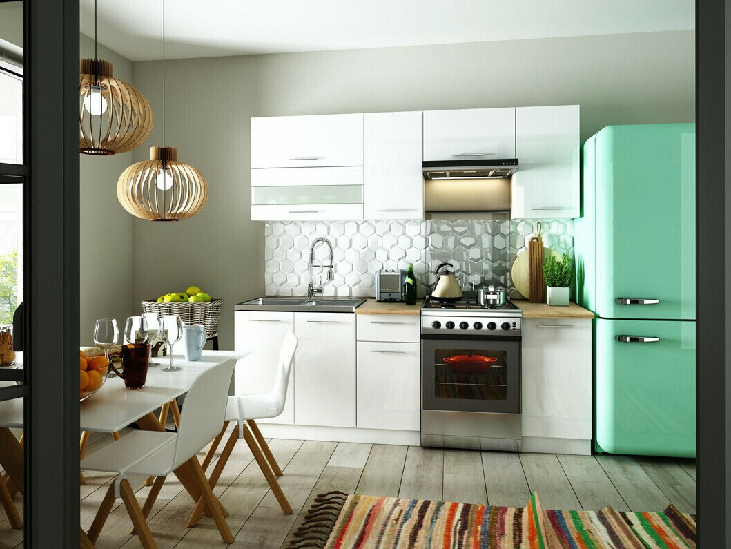 Colecție de bucătărie Tiffa White