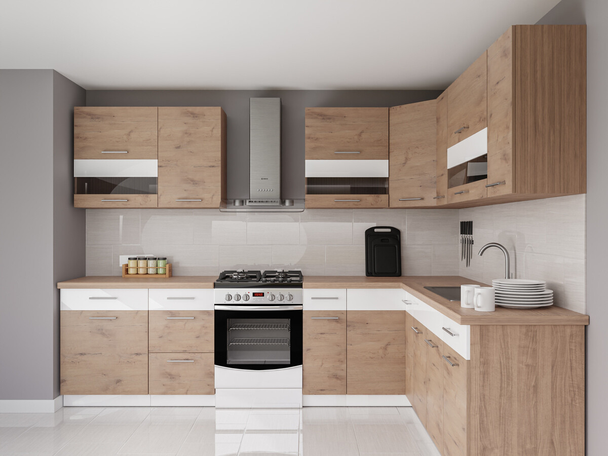 Colecție de bucătărie Mode Beech