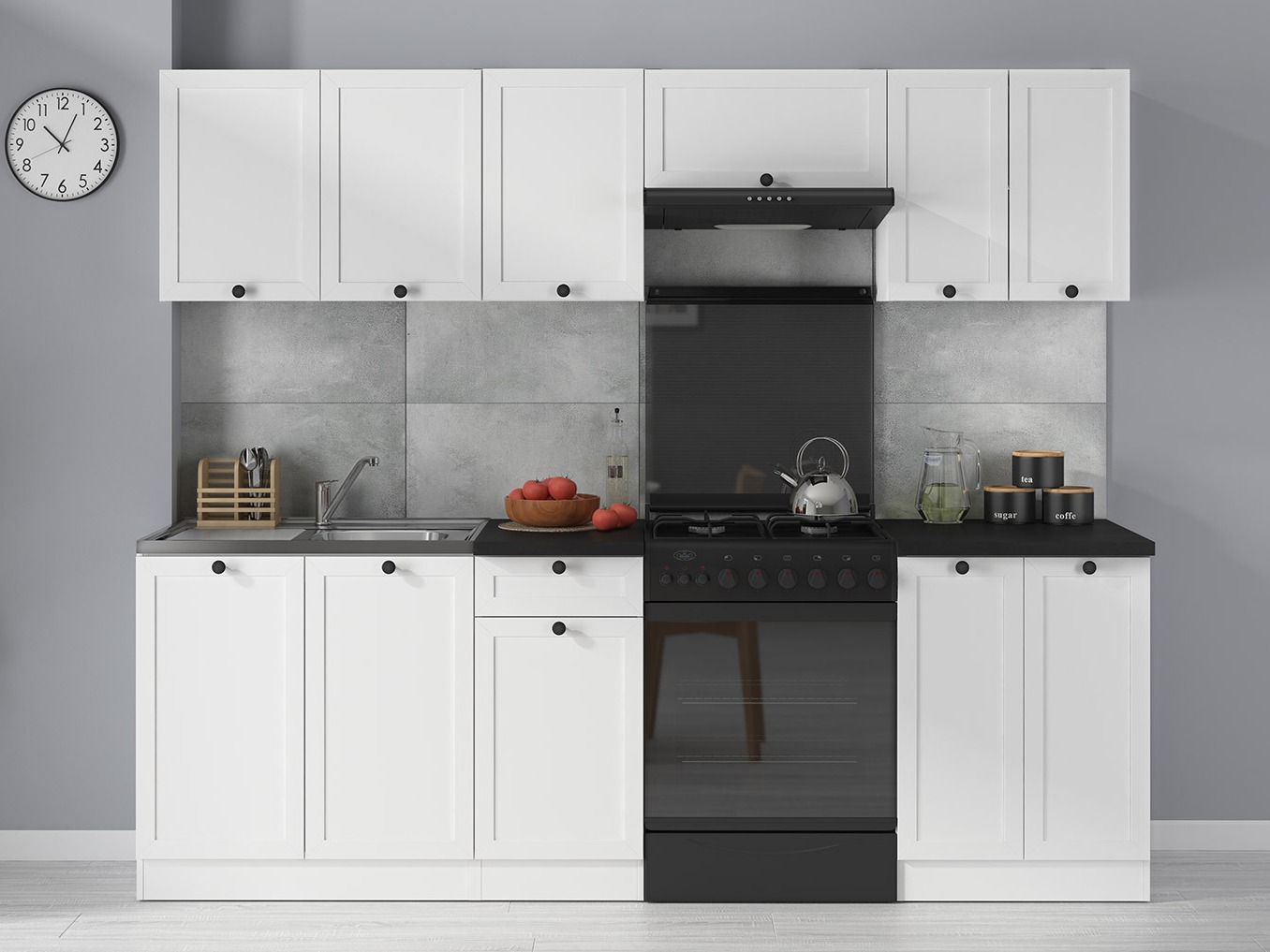 Colecție de bucătărie Classic White Oak