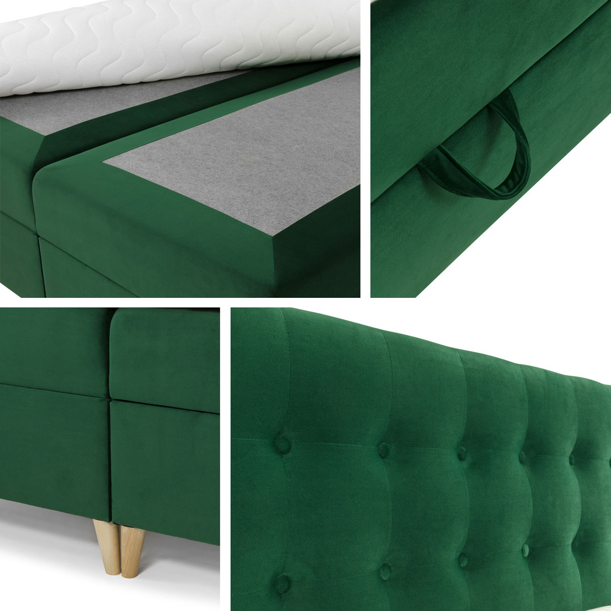 Pat boxspring Caseus (Magic Velvet 2201)