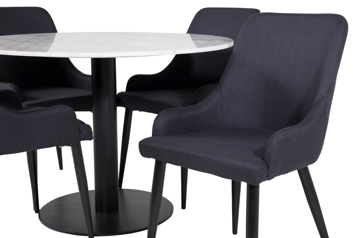 Set de dining Dallas 1300 (Negru)