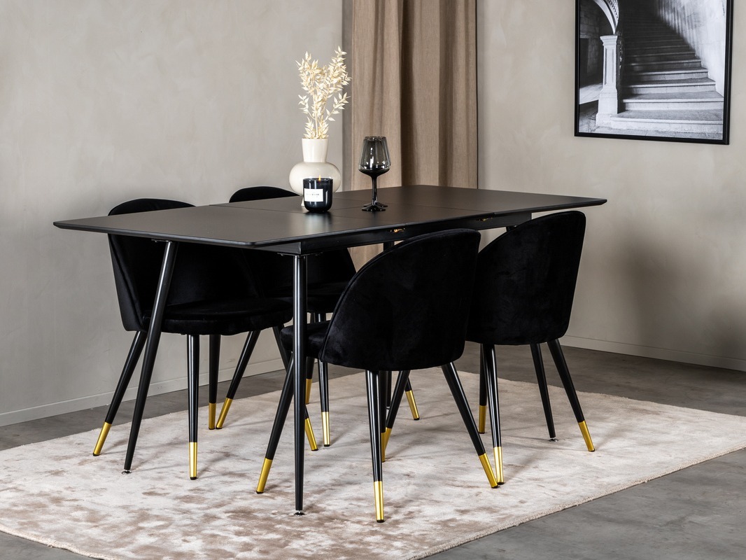 Set de mese Dallas 1526 (Negru)