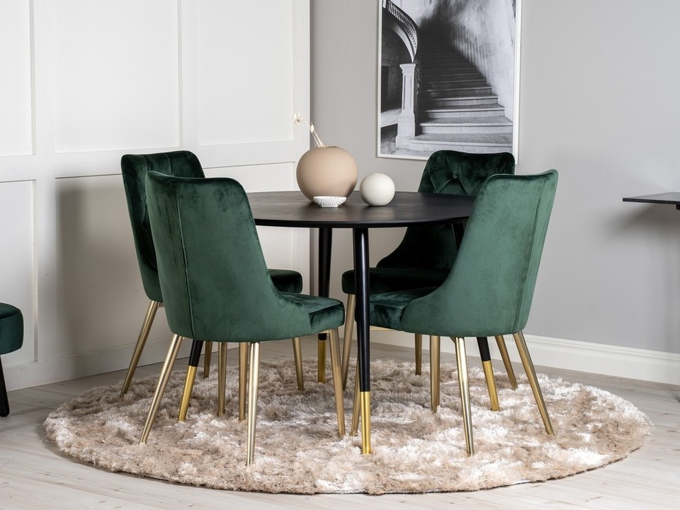 Set de mese Dallas 1178 (Verde + Auriu)