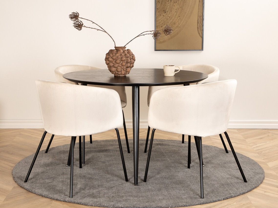 Set de mese Dallas 2539 (Bej + Negru)