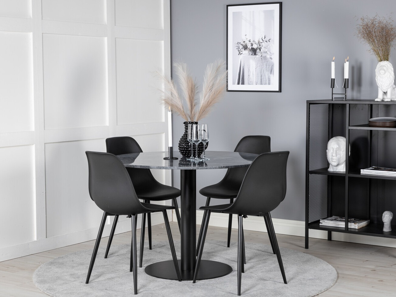 Set de mese Dallas 2630 (Negru)