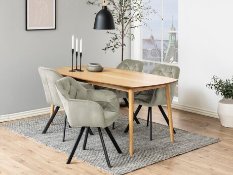 Set de mese Norsica Daltea 117 (Bej + Negru)