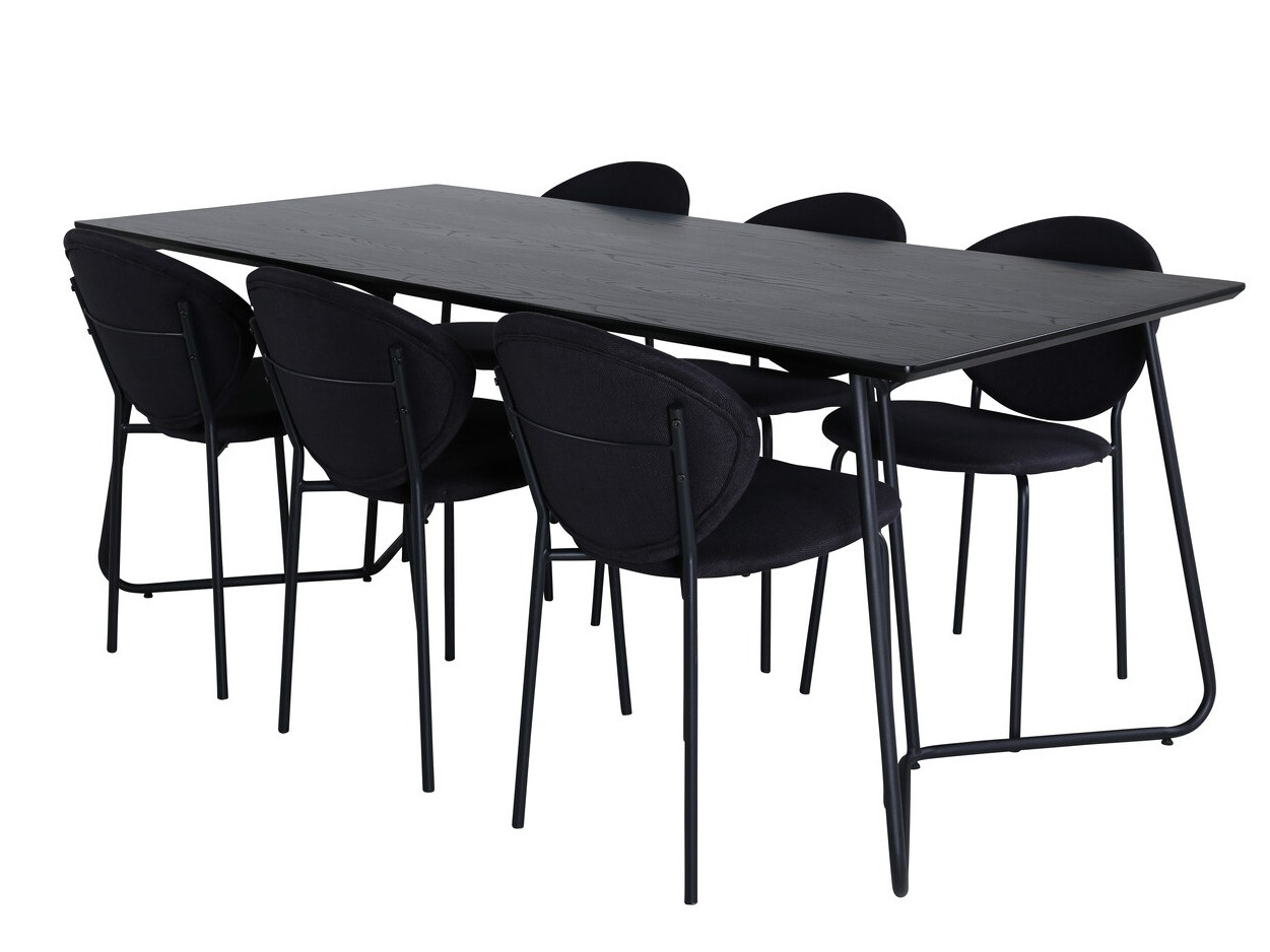 Set de mese Dallas 3040 (Negru)