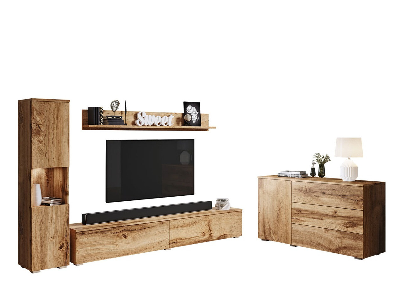 Set de living Sarasota 132 (Stejar Wotan)