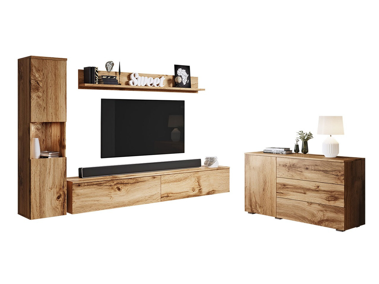 Set de living Sarasota 132 (Stejar Wotan)