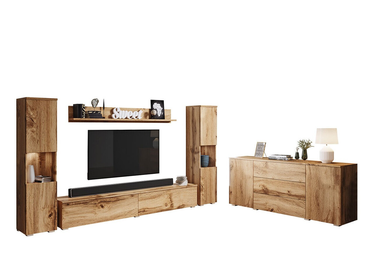 Set de living Sarasota 133 (Stejar Wotan)