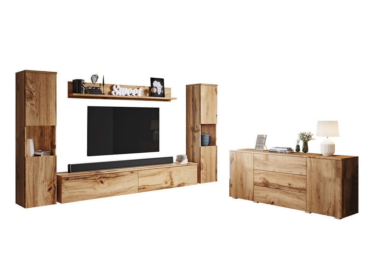 Set de living Sarasota 133 (Stejar Wotan)