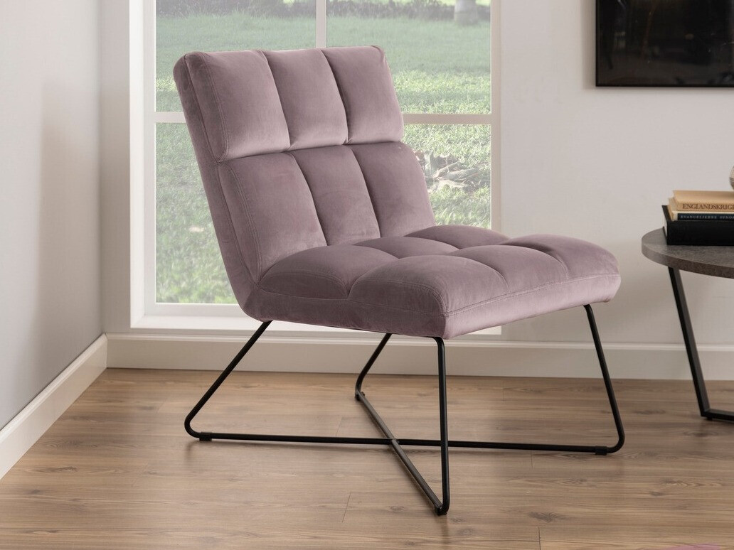 Fotoliu Norsica 370 (Roz Dusty + Negru)