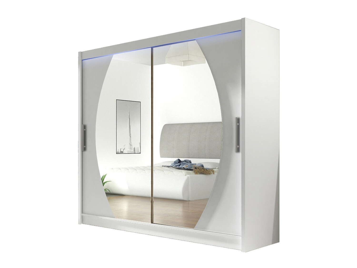 Dulap Closico Pallor IV (Alb)