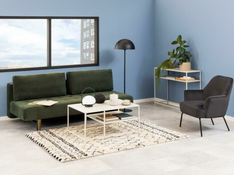 Canapea extensibilă Norsica 491 (Verde închis)