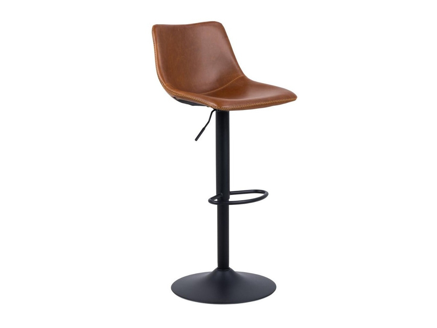 Scaun de bar Norsica 500 (Negru + Maro)