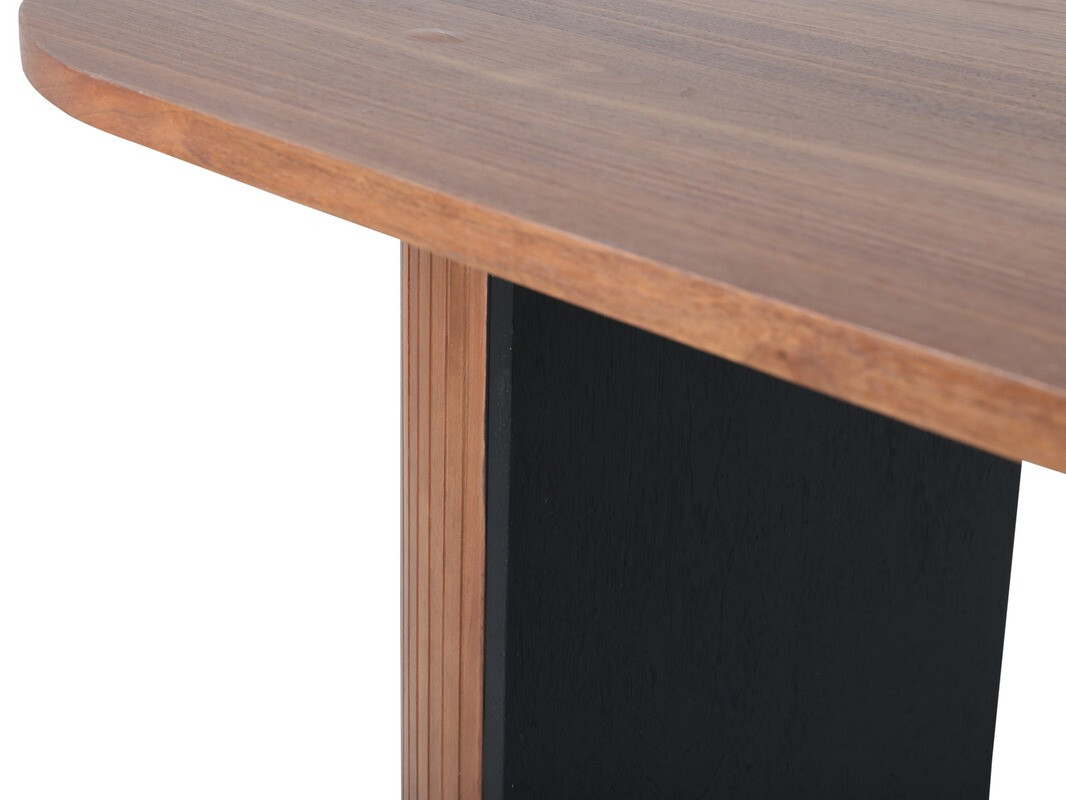 Masă Dallas 1712 (Nuca + Negru)