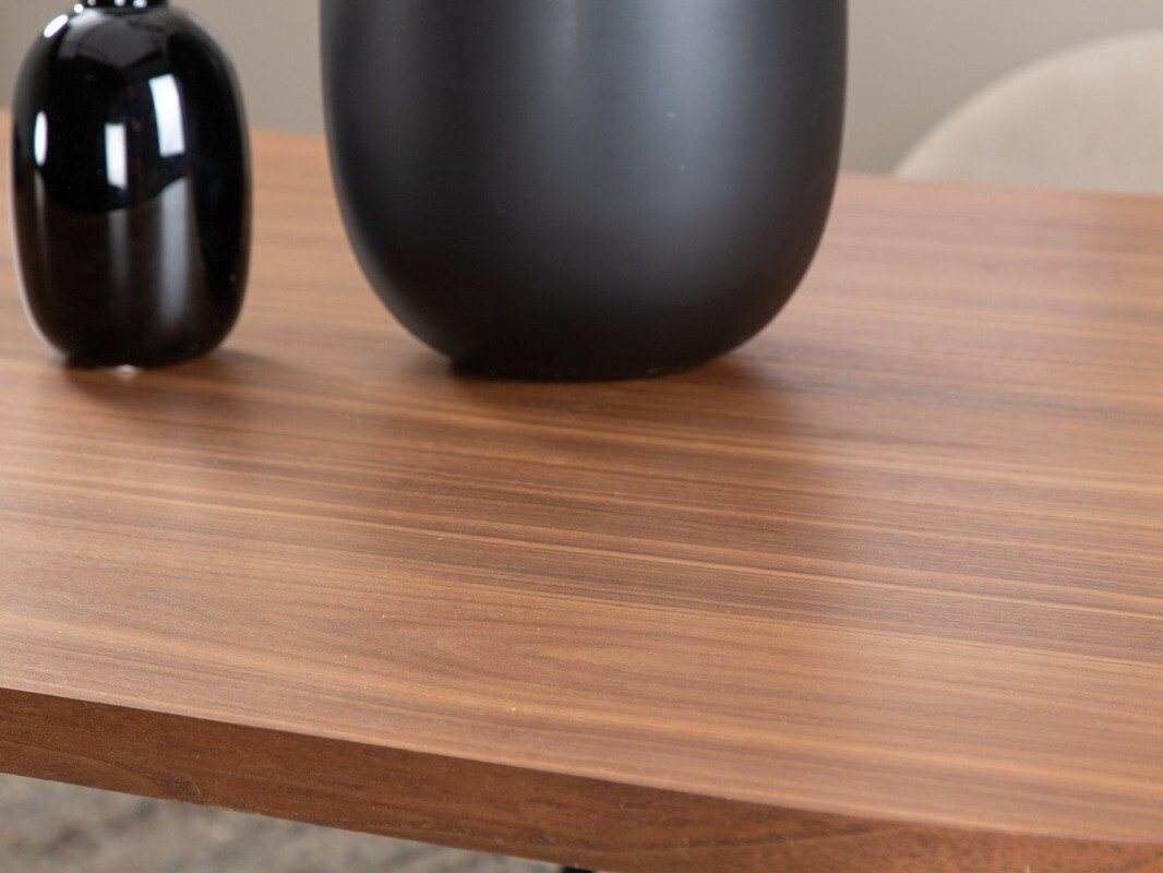 Masă Dallas 1712 (Nuca + Negru)