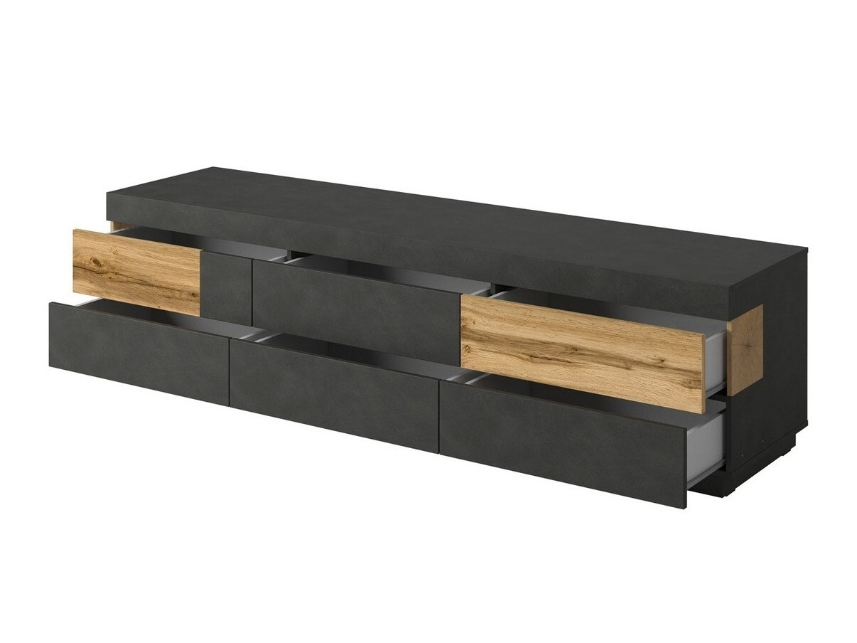 Set de living Livlore 109 (Matera gri + Stejar Wotan)