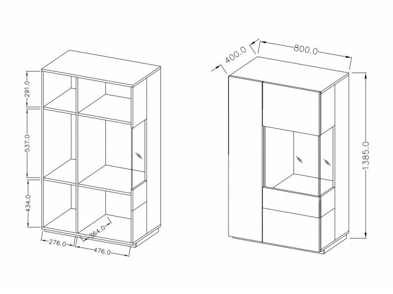 Set de living Livlore 109 (Matera gri + Stejar Wotan)