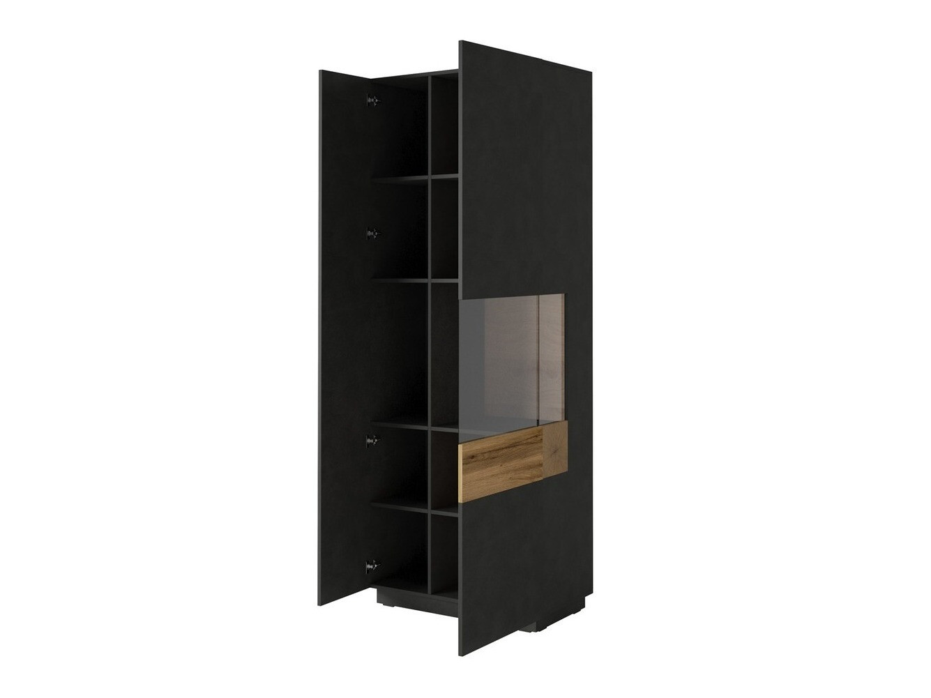 Set de living Livlore 108 (Matera gri + Stejar Wotan)