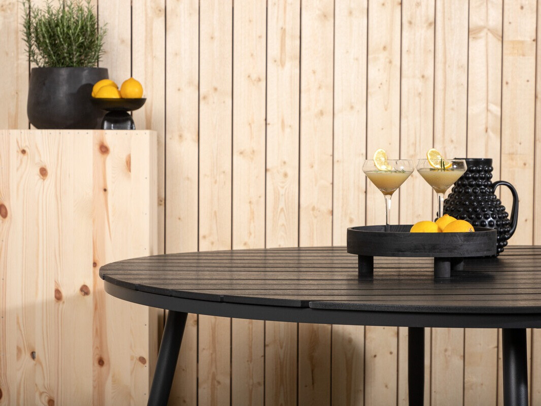 Masă de exterior Dallas 2832 (Negru)