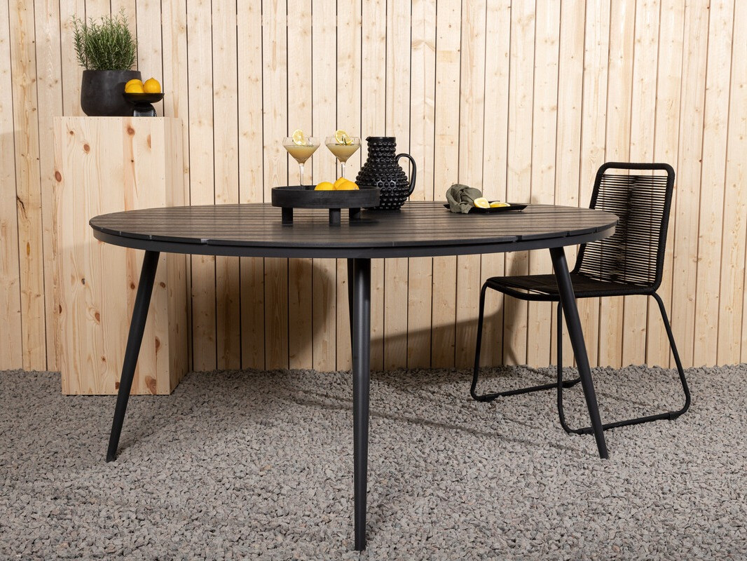 Masă de exterior Dallas 2832 (Negru)