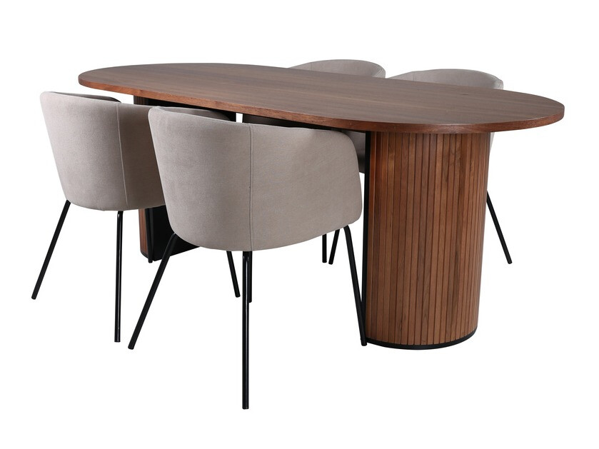 Set de mese Dallas 2749 (Bej + Negru)