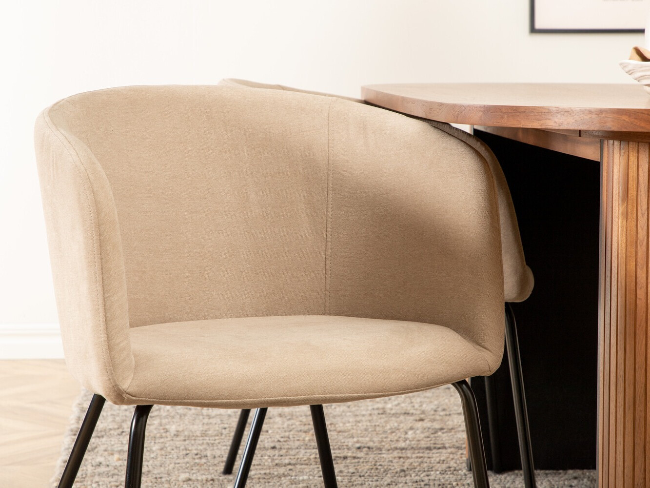 Set de mese Dallas 2749 (Bej + Negru)