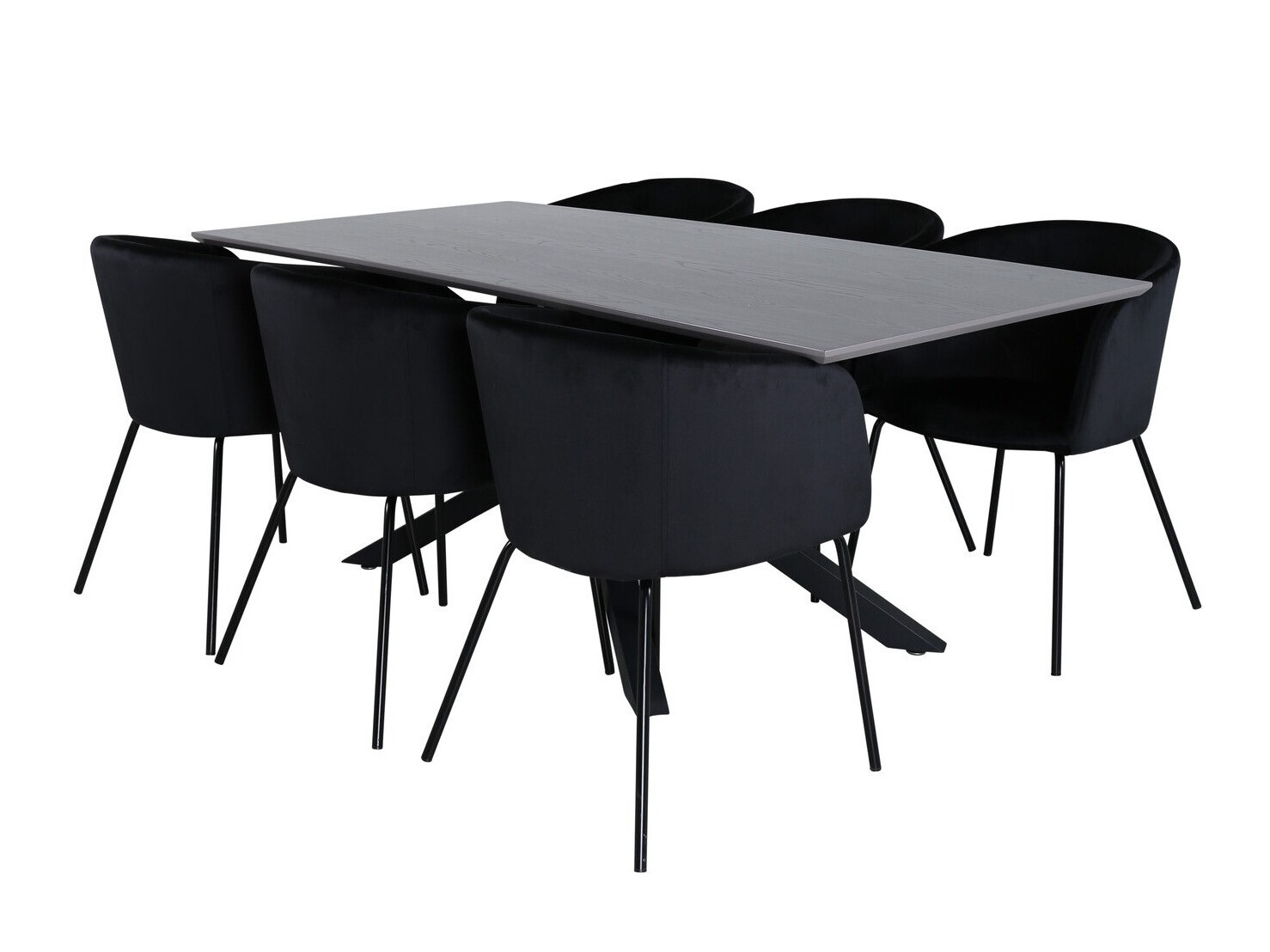 Set de mese Dallas 3036 (Negru)