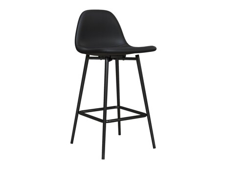 Scaun de bar Tulsa 188 (Negru)