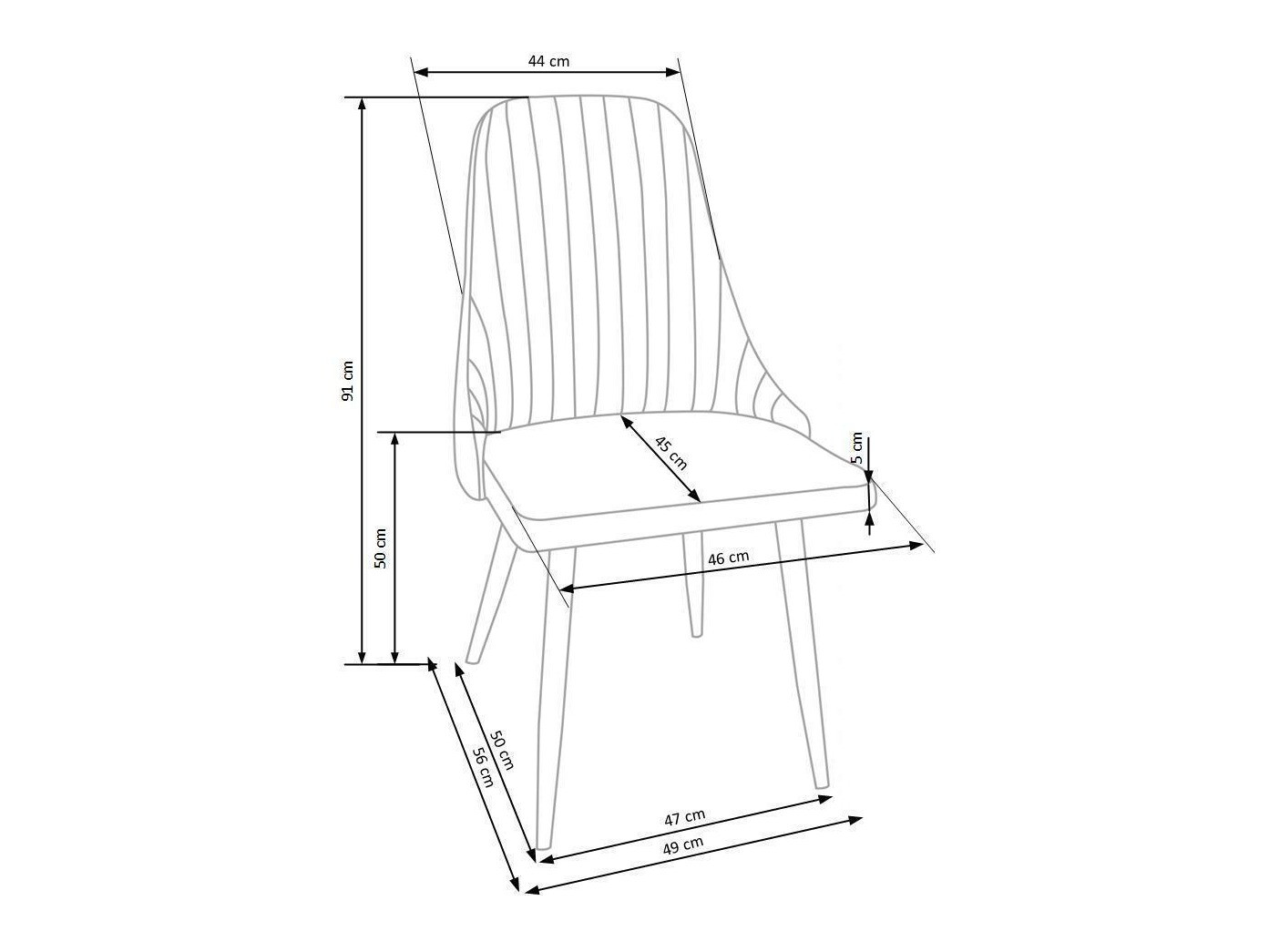 Scaun Houston 580 (Bej + Maro deschis)