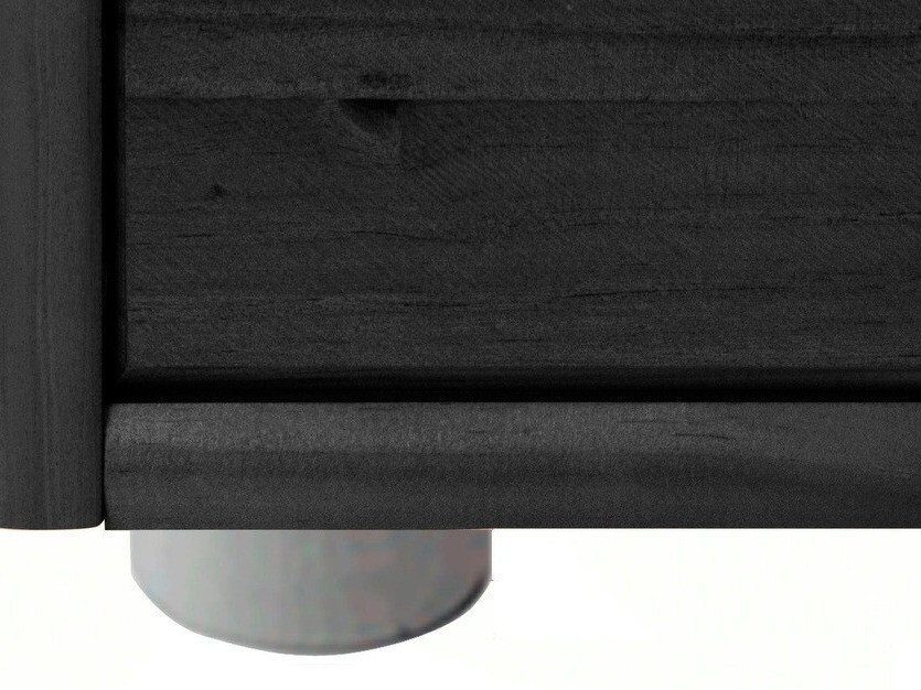 Casetieră Denton 137 (Negru)