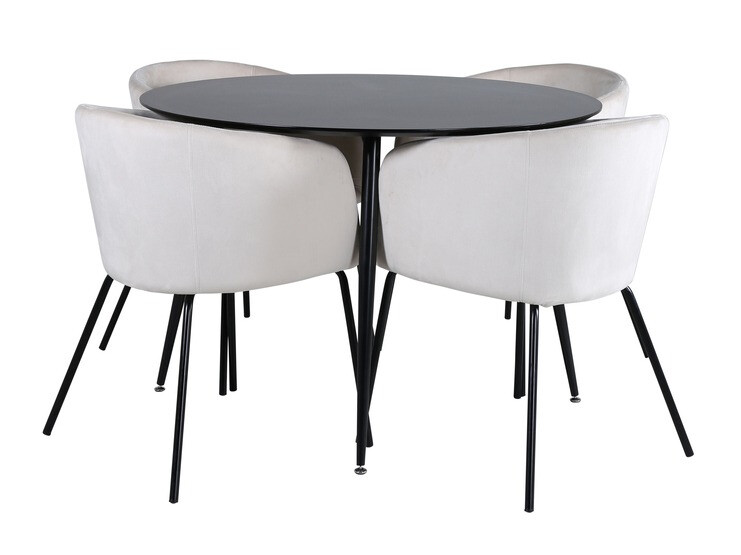 Scaun Dallas 2603 (Crem + Negru)