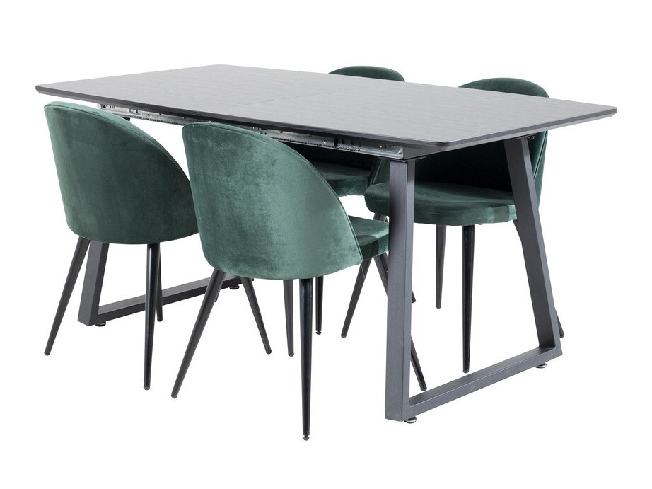Set de mese Dallas 1609 (Verde + Negru)