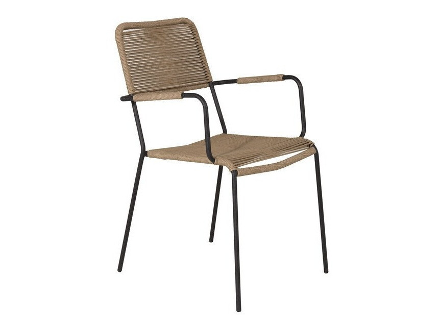Scaun de exterior Dallas 2819 (Maro + Negru)