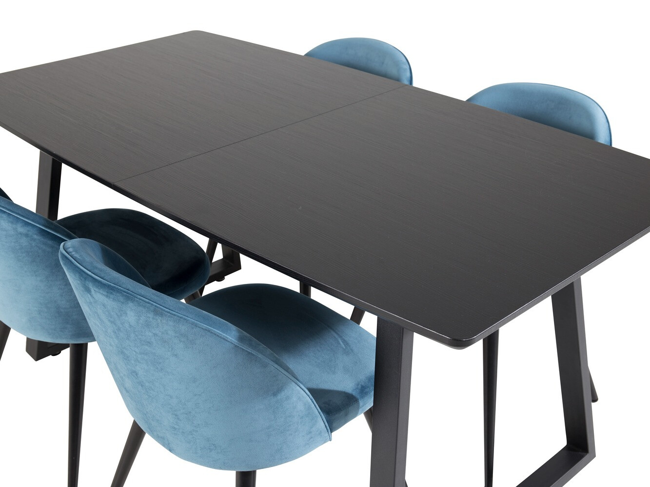 Set de mese Dallas 1609 (Albastru + Negru)