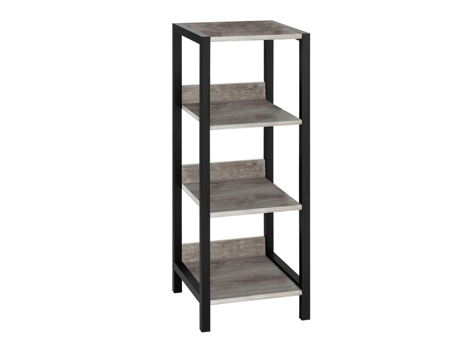 Raft Larnovo 107 (Stejar gri + Negru)