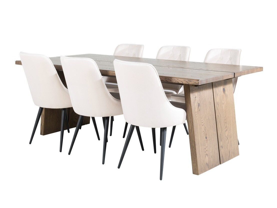 Set de mese Dallas 1807 (Negru + Bej)