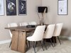 Set de mese Dallas 1807 (Negru + Bej)