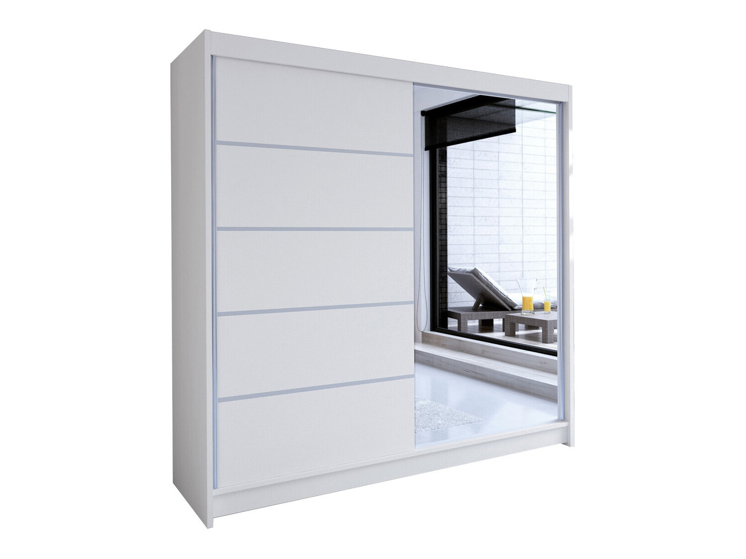 Dulap Closico Cavaris III (Alb)