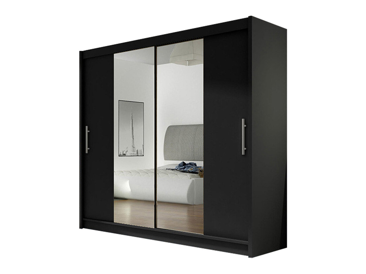 Dulap Closico Pallor II (Negru)
