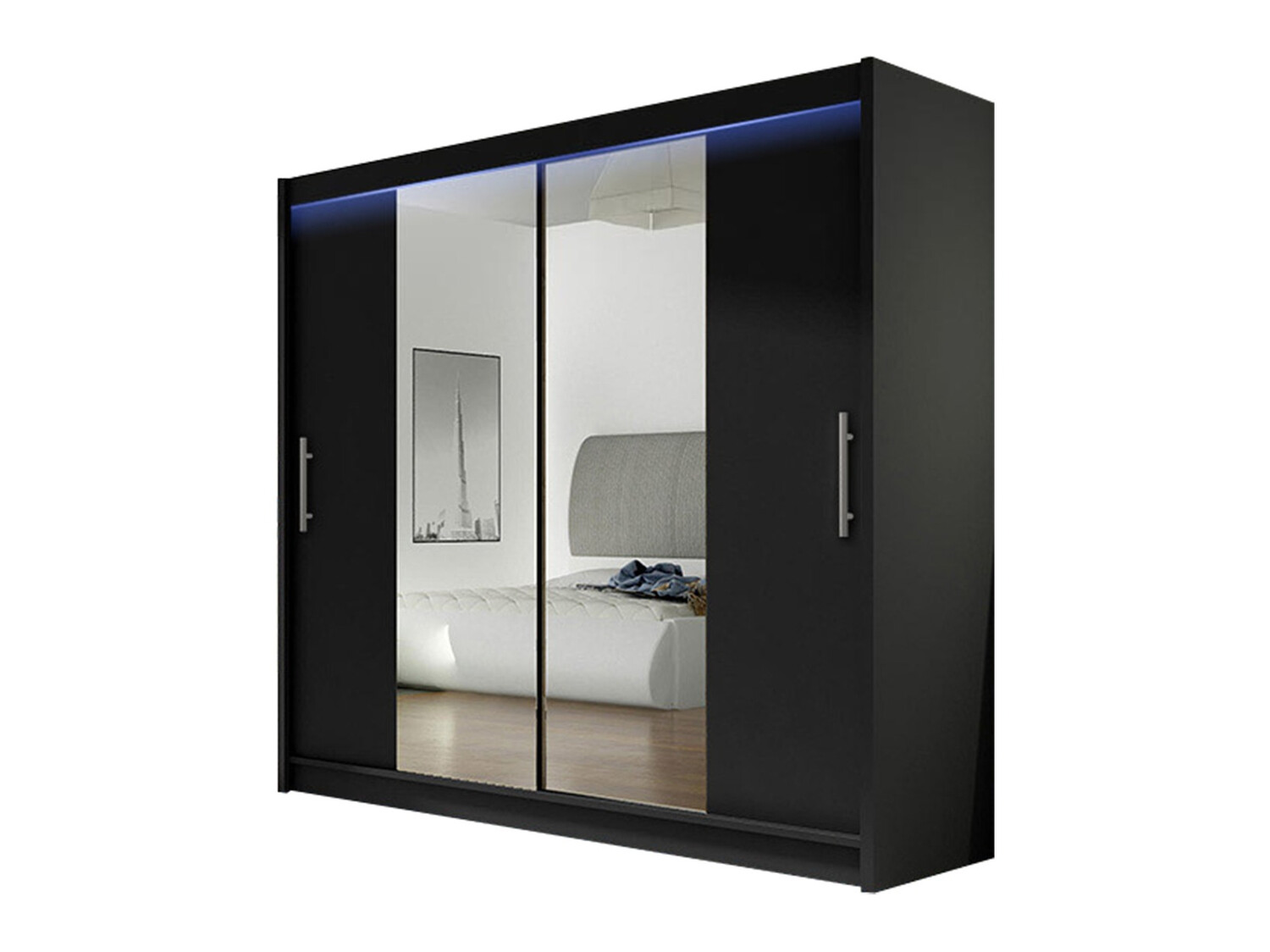 Dulap Closico Pallor II (Negru)