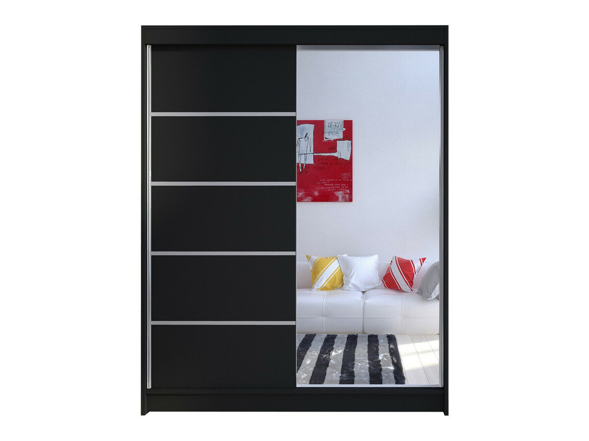 Dulap Closico Vastor III (Negru)