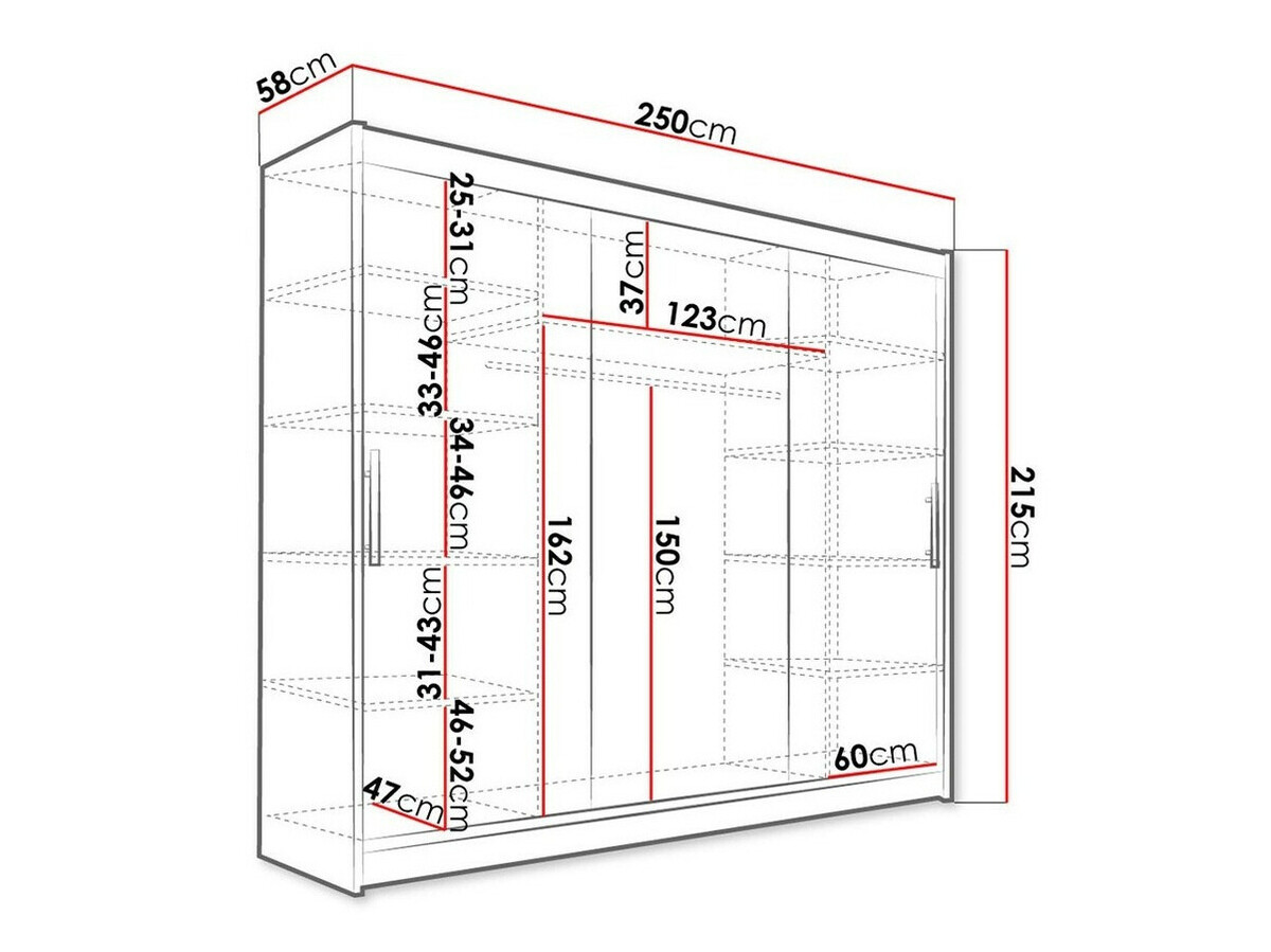 Dulap Closico 118 (Alb)