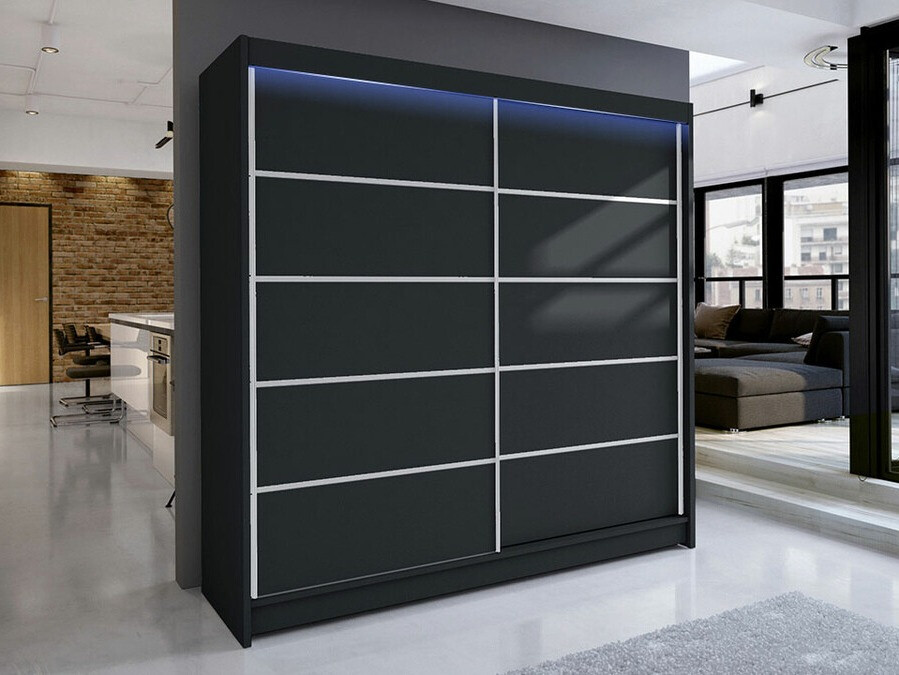 Dulap Closico Cavaris IV (Negru)