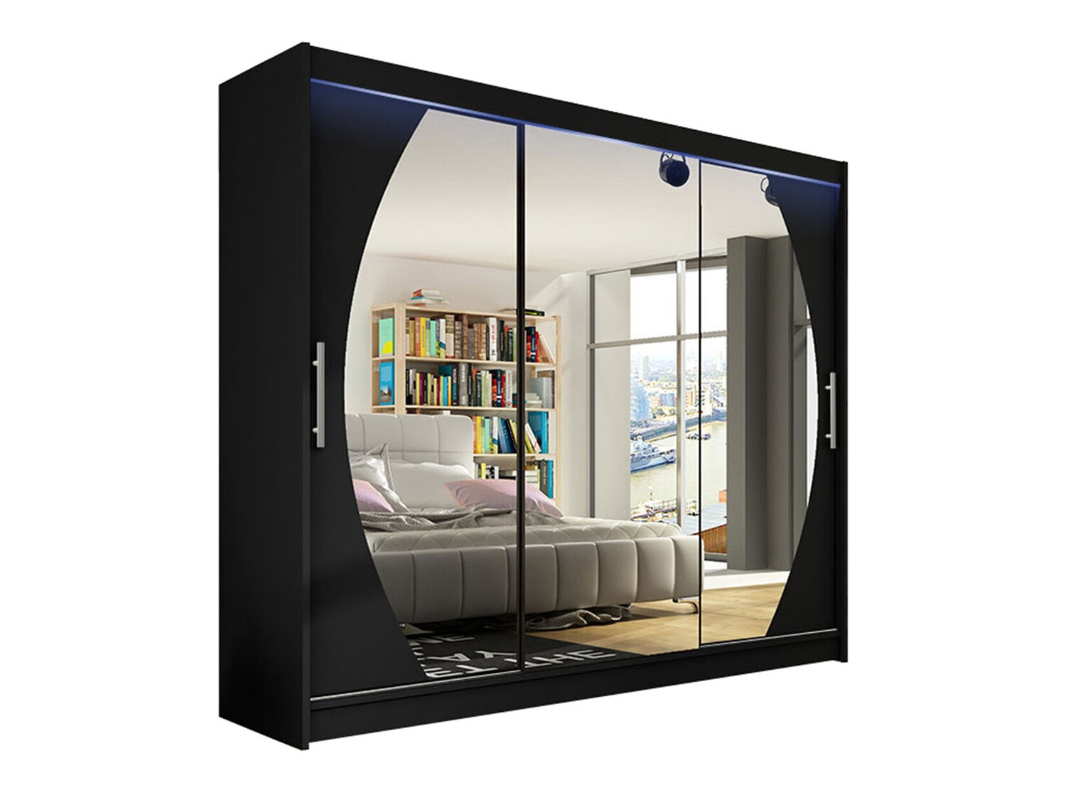 Dulap Closico Ordo V (Negru)