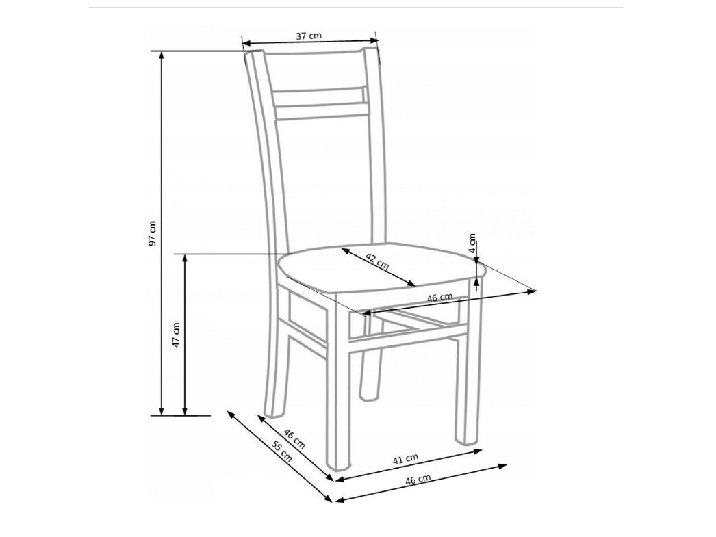 Scaun Houston 260 (Stejar Sonoma + Bej)