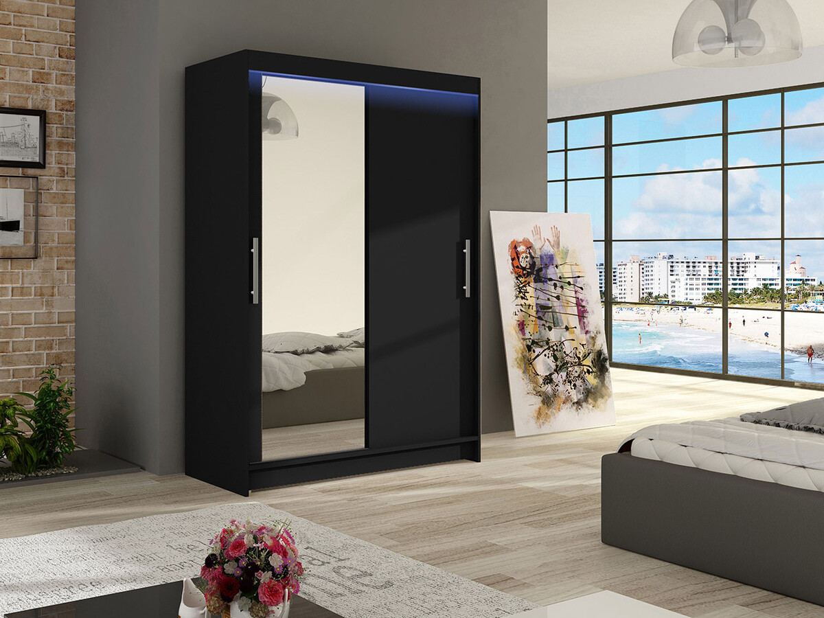 Dulap Closico Pacron VI (Negru)
