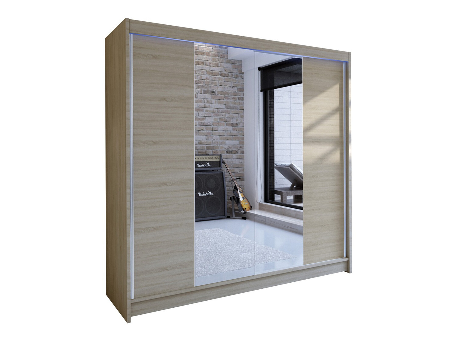 Dulap Closico Cavaris II (Stejar Sonoma)