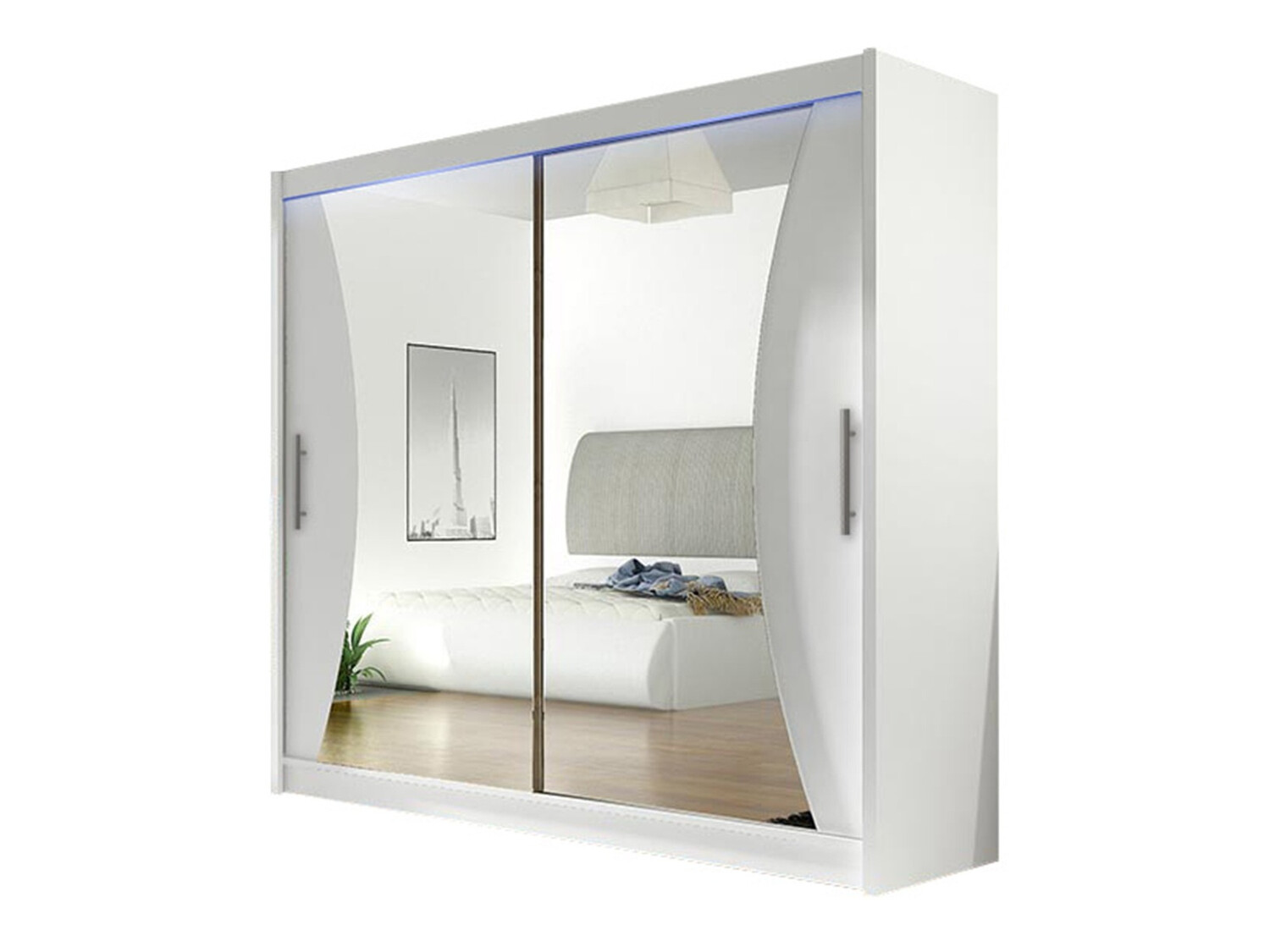 Dulap Closico Pallor V (Alb)